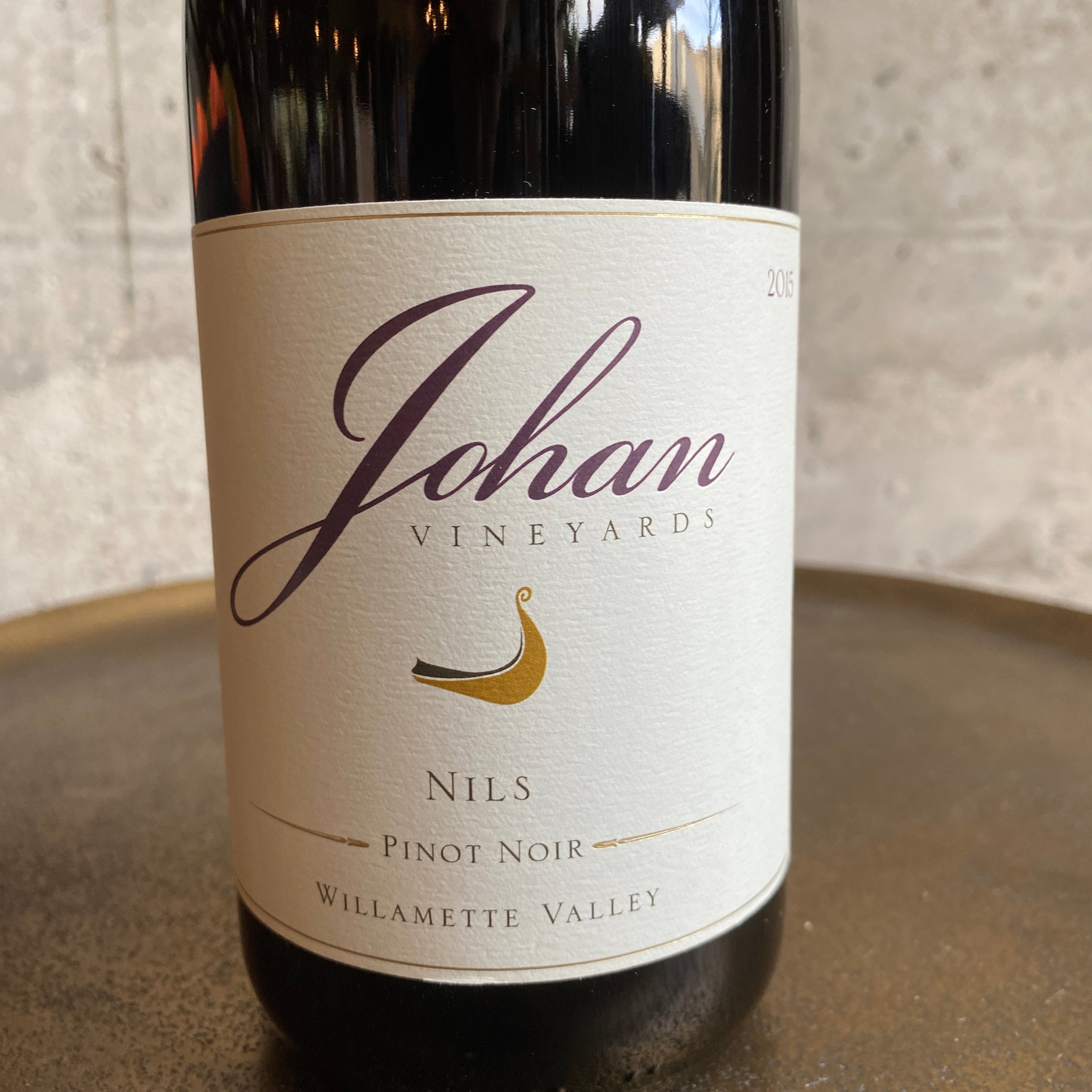 Pinot Noir, Nils, Johan Vineyards, Willamette Valley, 2015 Civic Winery